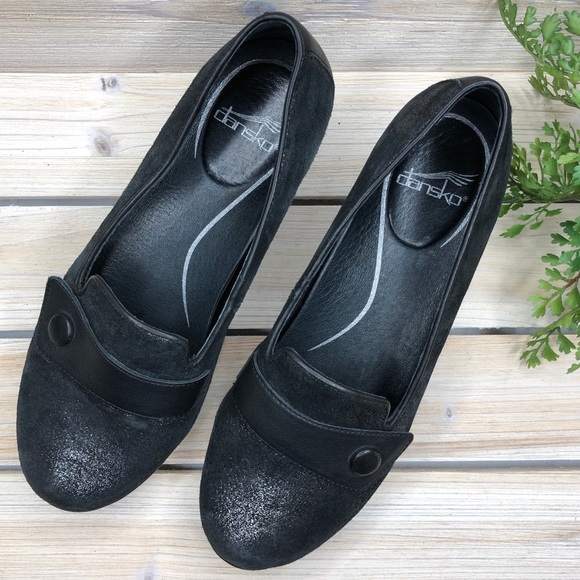 Dansko Women's Olena Flat  - Pewter Metallic - Picture 9 of 9